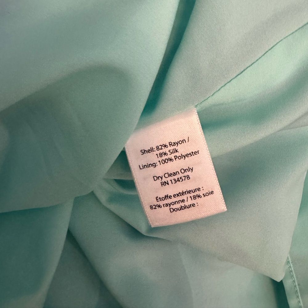 Vineyard Vines Electric Palm One Shoulder High-Low Maxi Dress 6 - Picture 9 of 9